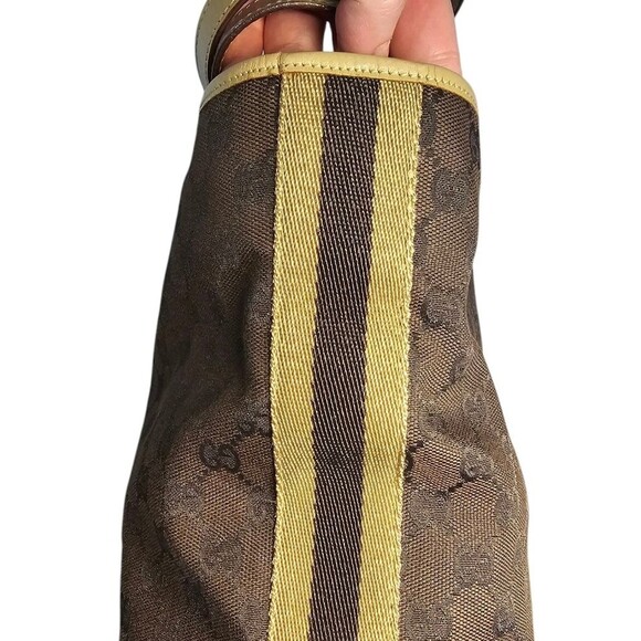 Gucci Monogram Brown, Black and Tan Tote Bag - Picture 7 of 14